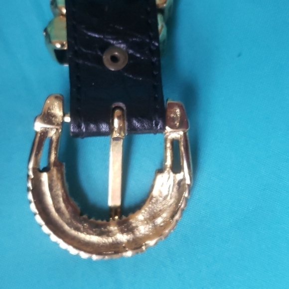 HP. Naani Made In Italy Chain And Leather Belt - Picture 13 of 14